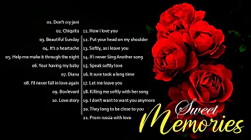 Best Sweet Memories 💖💖💖Relaxing Beautiful Oldies Love Songs Of 60s 70s 80s