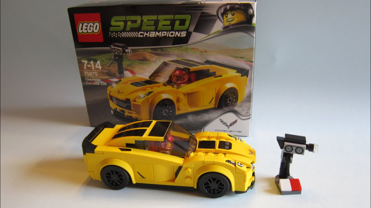 Лего chevrolet corvette
