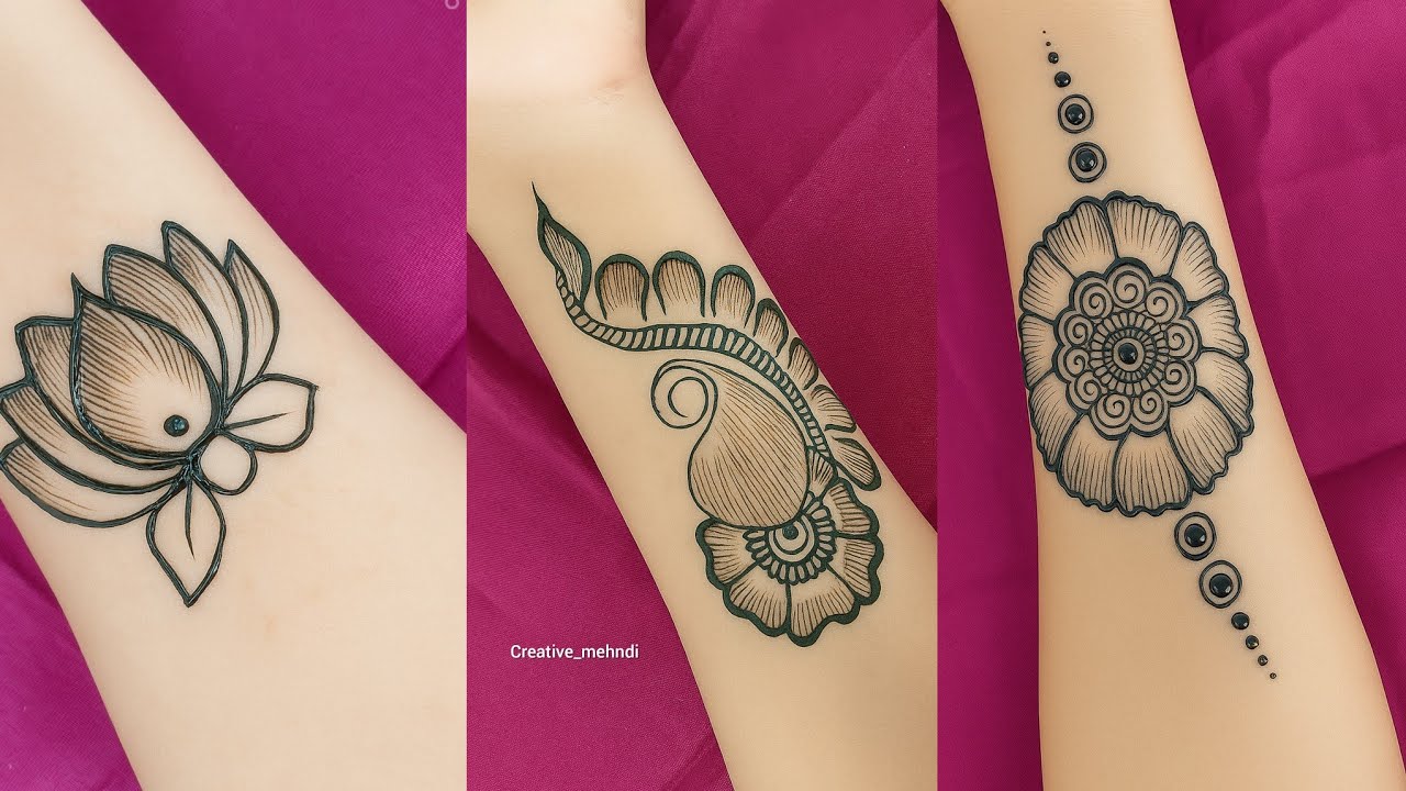 EASY And Simple Mehndi Design  | Back Hand Mehndi Design  || Mehndi Design 2025 