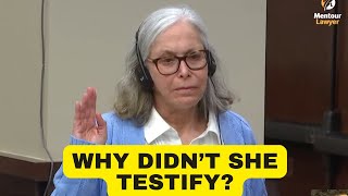 Likely Reasons Why Donna Adelson Did Not Testify