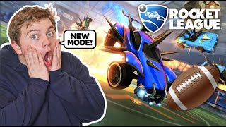 The Best FOOTBALL Rocket League Game Ever! **NEW MODE** |Mad Panda