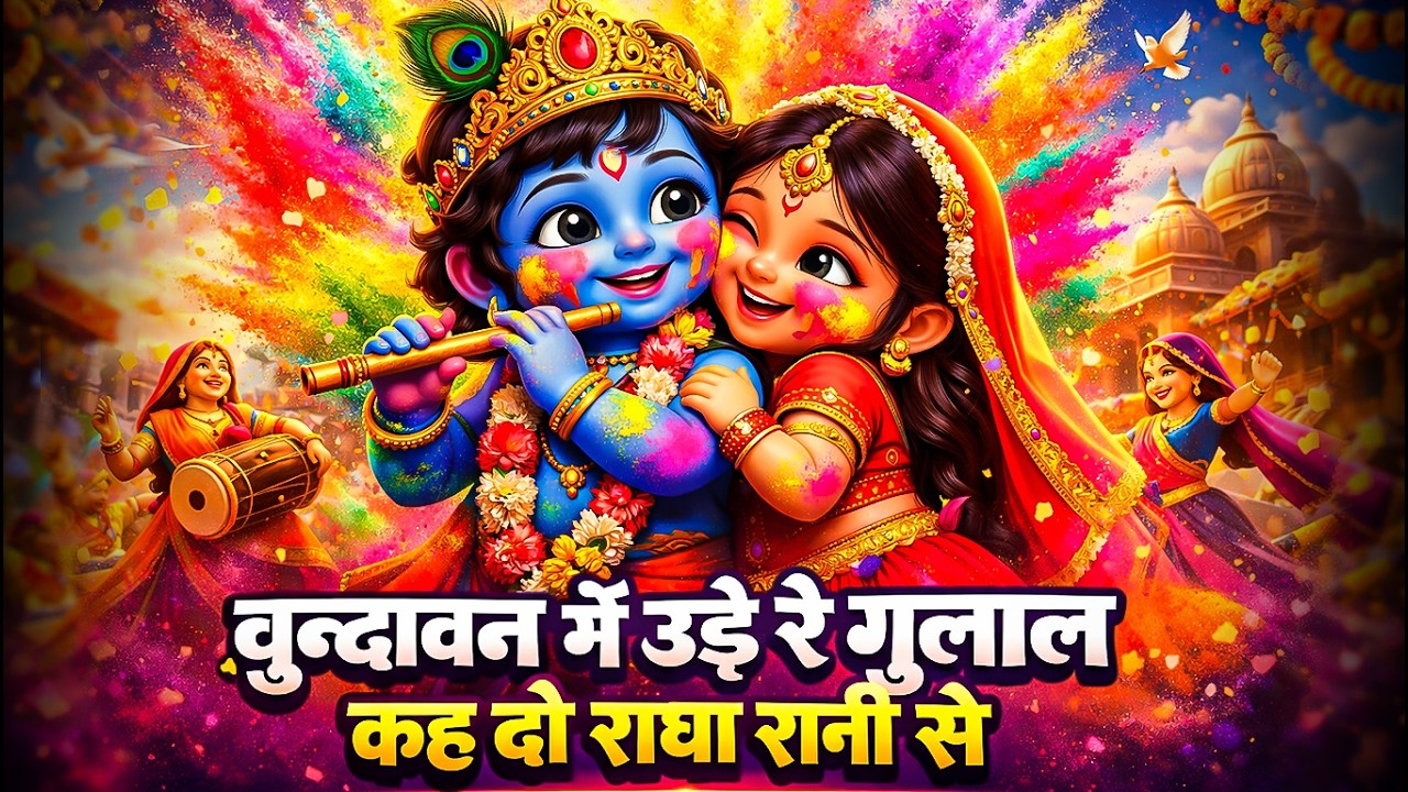 Vrindavan Mein Ude Re Gulal - वृन्दावन में उड़े रे गुलाल कह दो राधा रानी से | Holi Bhajan