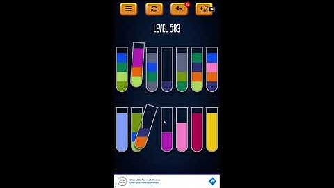 Water Sort Puzzle - Color Liquid Sorting Game Level 583 Solution