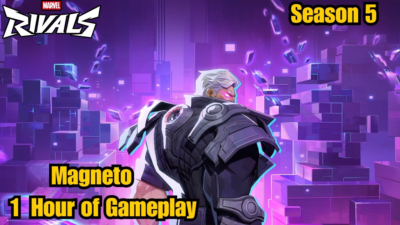 Magneto Temporal Tyrant 1 Hour of Gameplay | Marvel Rivals | Season 5