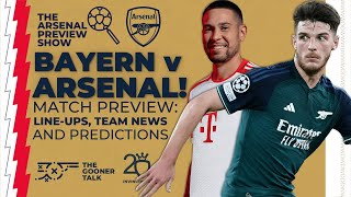Bayern Munich vs Arsenal Match Preview | Line-Ups, Team News \& Predictions | Champions League