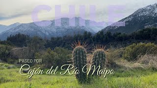 Walking Chile. Cajón del Maipo. Un relajado paseo por este bello rincón de Santiago de Chile.