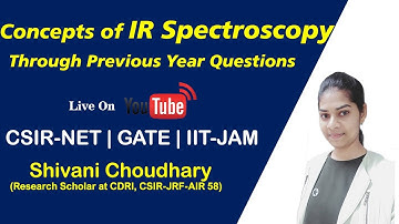 Concepts of IR Spectroscopy Through Previous Year Questons of CSIR-NET | GATE | IIT JAM | Akacademy