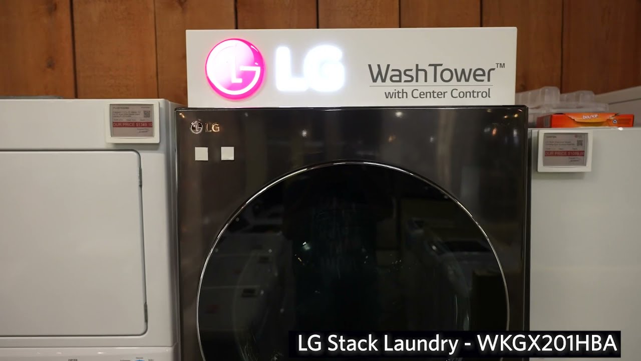 LG WKEX200HBA WashTower Fly Over With Bill & Rod’s