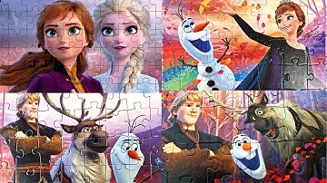 Disneys Frozen 2 Puzzle Collection 💖 Die Eiskönigin Compilation XMAS