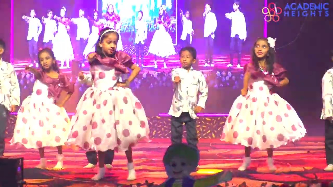 Grade 1Orchid Karishma K Mix Dance Performance|Academic Heights Public School Sakoli|Day 01