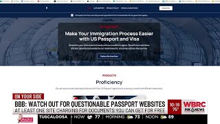BBB: Watch out for questionable passport websites