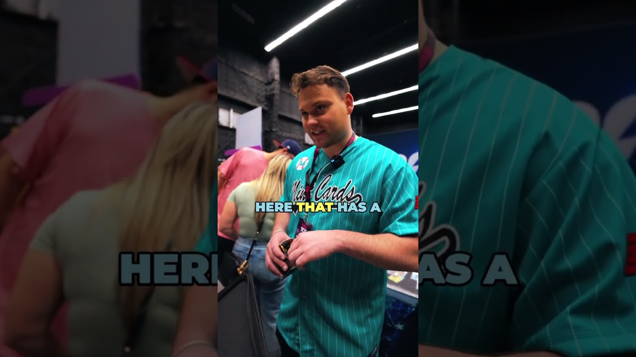 He showed us what's in his binder for a FREE pack at the card show