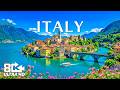 Italy 8K | Hidden Paradise of Europe – Tuscany Hills, Amalfi Coast &amp; Timeless Beauty