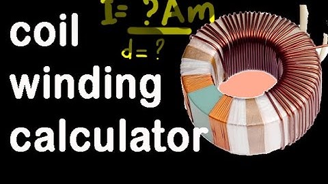toroidal transformer design formula, coil winding calculator