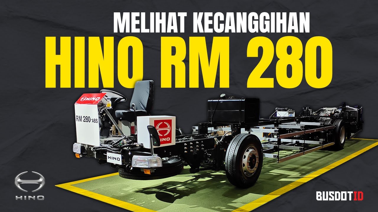 Ini Dia Kecanggihan HINO RM 280 Euro 4