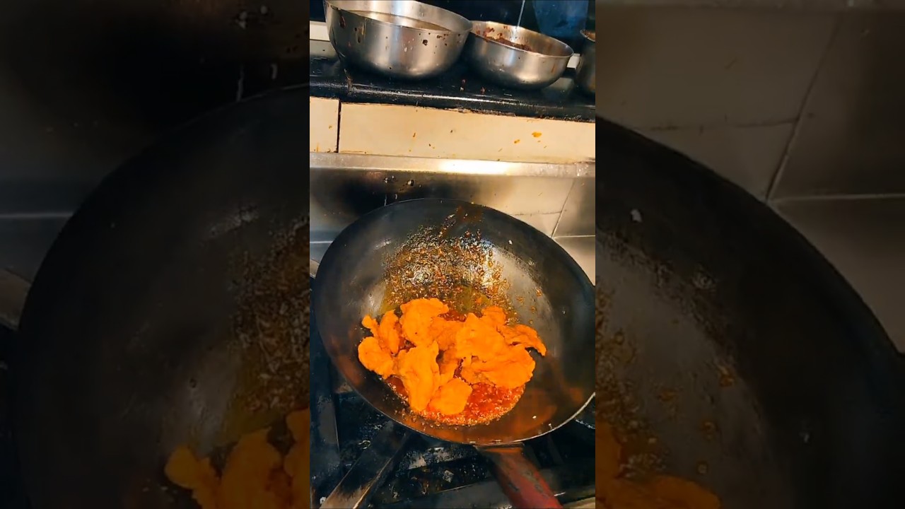 Honey crispy chicken 