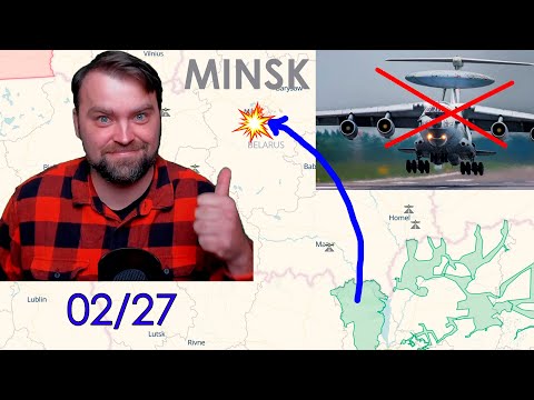Update from Ukraine | Ruzzia lost the most important airplane in Belarus