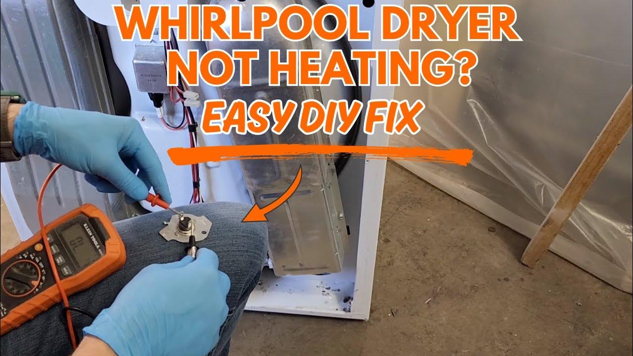 Whirlpool Dryer Not Heating Trouble Shooting High Limit Thermostat