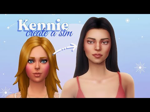 The Sims 4 | Create a sim: Kennie | Sim dl + CC links