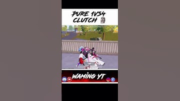 Pure 1vs4 clutch 🗿 #bgmi #pubg #shorts
