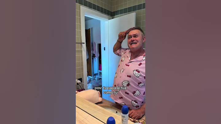 my dad acts like me