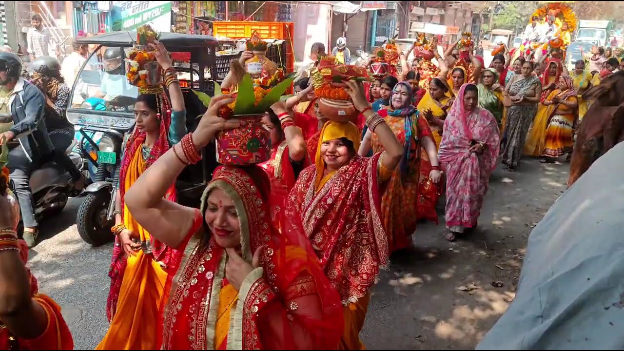 Kalash Yatra 2026 ||Khichripur 8 Block || कलश यात्रा 2026 खिचड़ीपुर 8 ब्लॉक 🙏🏻🙏🏻⚱️#khichripur 