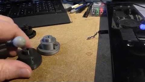 3D printed radio knob - final