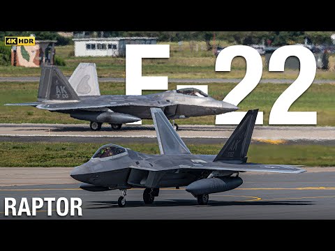 2024.9.28/10.5 三沢基地 【世界最強戦闘機】F-22 