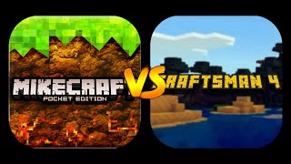 Mikecraft VS Craftsman 4 (Game Comparison)