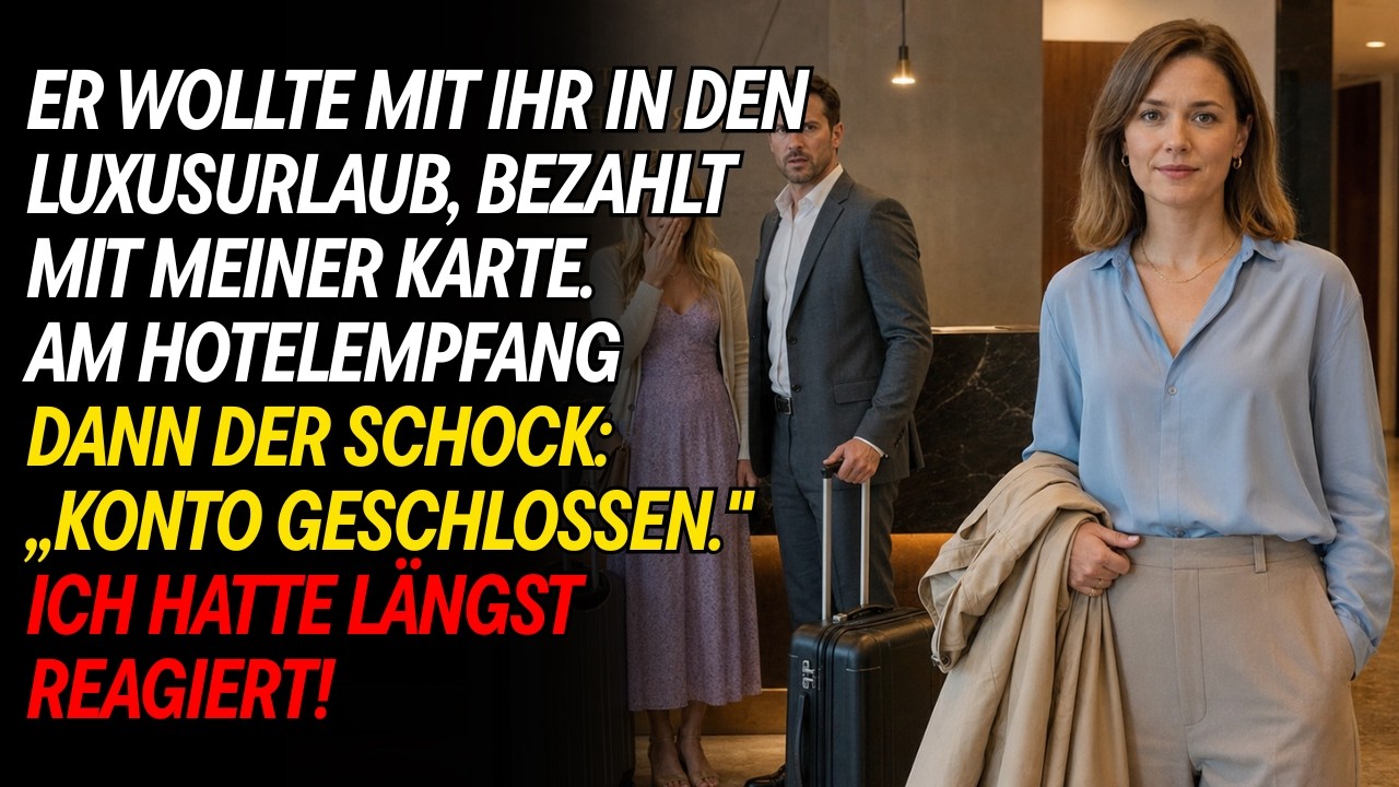 Ich stand am Bahnhof, lächelte und winkte, als sein Zug abfuhr – die geheime Reise mit ihr hatte er sich als Geschäftstermin verkauft. Wochenlang hatte ich die Buchung für das Hotelzimmer, die...