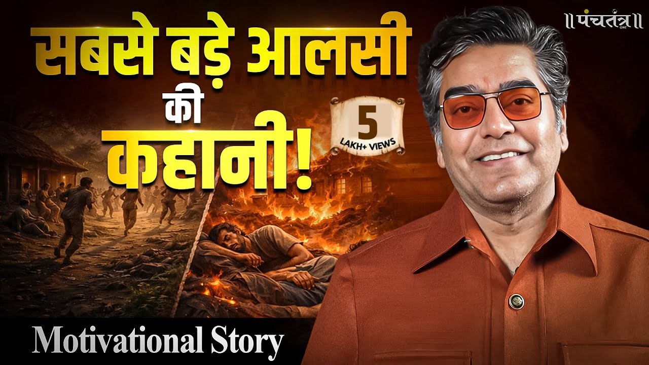 Ashutosh Rana Motivational: आशुतोष राना की  जुबानी, सबसे बड़े आलसी की कहानी!| Inspirational Story