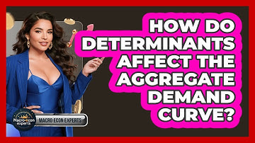 How Do Determinants Affect The Aggregate Demand Curve? - Macroecon Experts