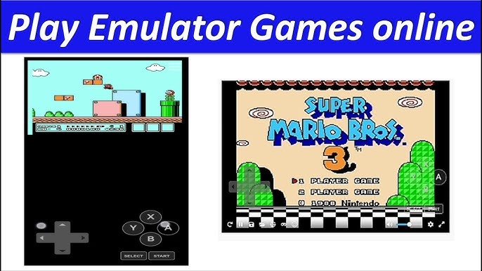 Play Emulator Games online on Browser 