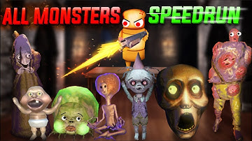 Hunting Down All NEW R.E.P.O Monsters [WR]