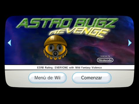 Astro Bugz Revenge (WiiWare Gameplay)