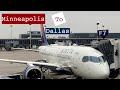 TRIP REPORT | Minneapolis to Dallas Fort Worth | Airbus A220 First class