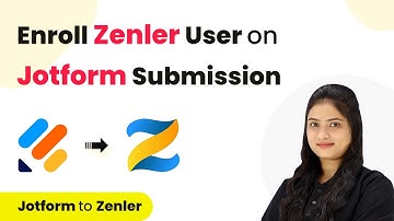 How to Enroll Zenler User on Jotform Submission | Jotform to Zenler