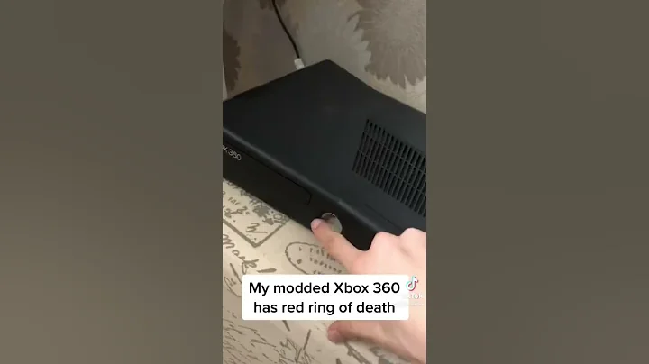 MY XBOX 360 HAS RED RING OF DEATH #shorts #tiktok