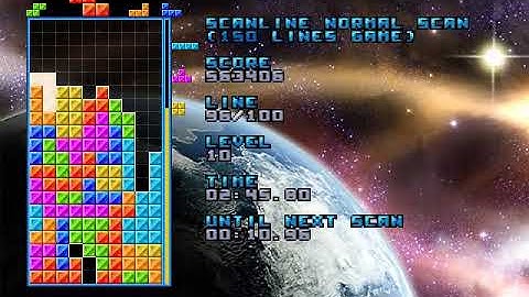 [NullpoMino Custom] Scanline Mode Test