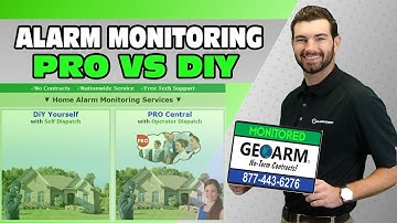 Professional Alarm Monitoring vs DIY Alarm Monitoring Services?