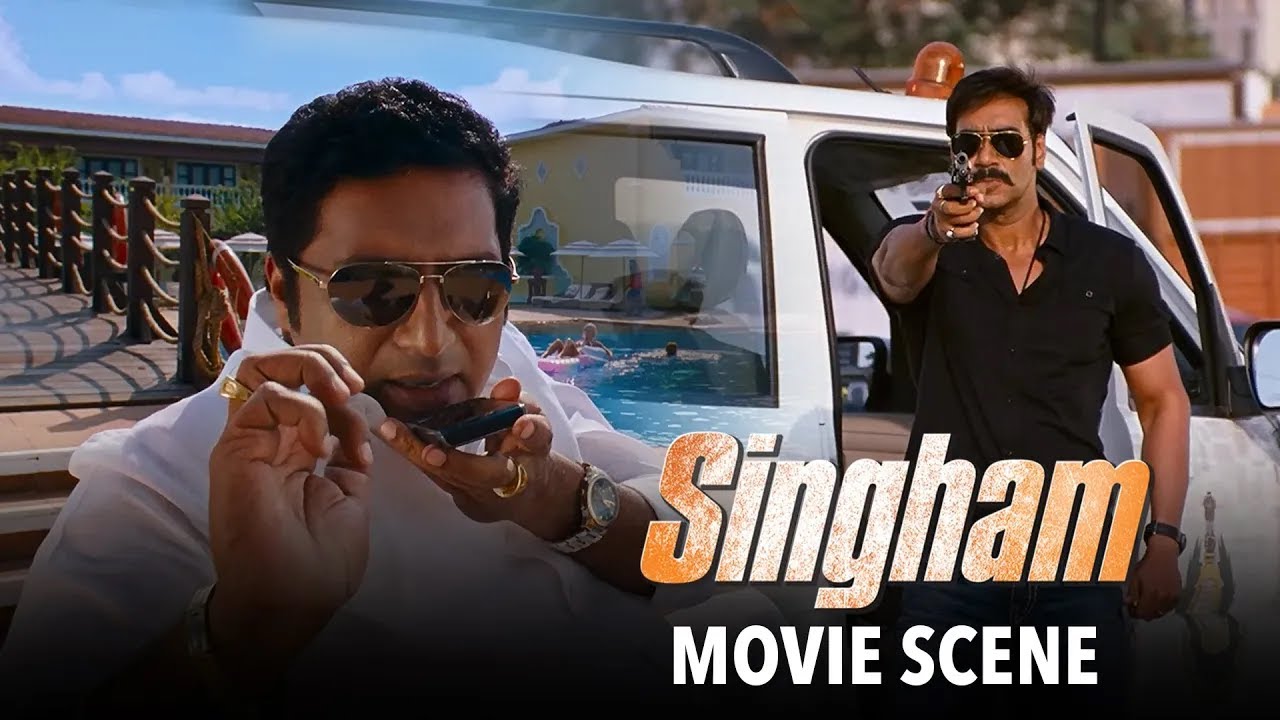 Ajay Devgn Catches Kajal Aggarwal's Kidnappers | Singham | Movie Scene ...
