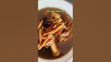 Snake stewed with traditional medicine | Thịt rắn hầm thuốc Bắc cực ngon