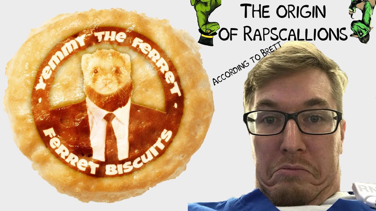 newspaper mockup Ferret Biscuit | The Origin of Rapscallions (according to Brett)