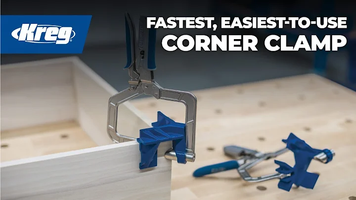 The Fastest, Easiest-To-Use 90° Corner Clamp For Your Woodworking Projects