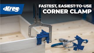 The Fastest, EasiestToUse 90° Corner Clamp For Your Woodworking Projects