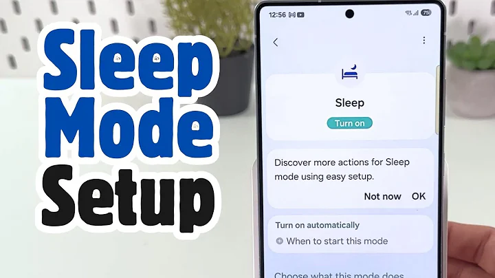 How to Customize Sleep Mode on Samsung Galaxy S25 Ultra - Simple Step-by-Step Guide