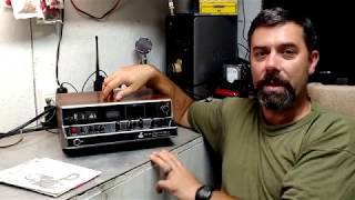 The Cobra 135 XLR. An Old School SSB CB Base Station.