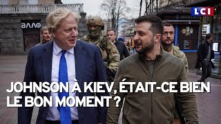 Johnson à Kiev, était-ce bien le bon moment ?