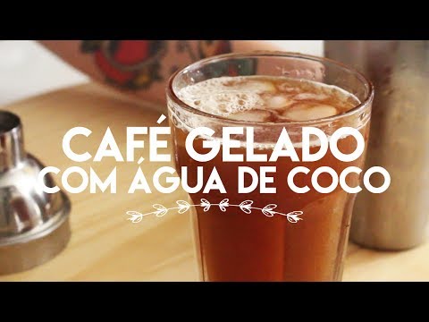Café Gelado com Água de Coco | Raquelícias