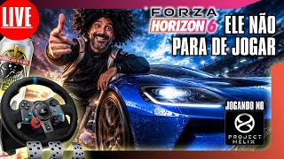 🎮🚨 AO VIVO - O "PRÓ PLÊ " NÃO PARA DE JOGAR FORZA 6 - JOGANDO NO PROJECT HELIX E VOLANTE G29 #forza6